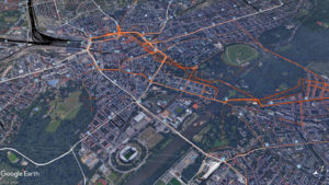 Flowbile Verkehrsanalysen: Untersuchung des Mobilitätsverhaltens im sächsischen Personennahverkehr mit Hilfe einer Tracking-APP. Forschungsprojekt in Zusammenarbeit mit der Hochschule Mittweida